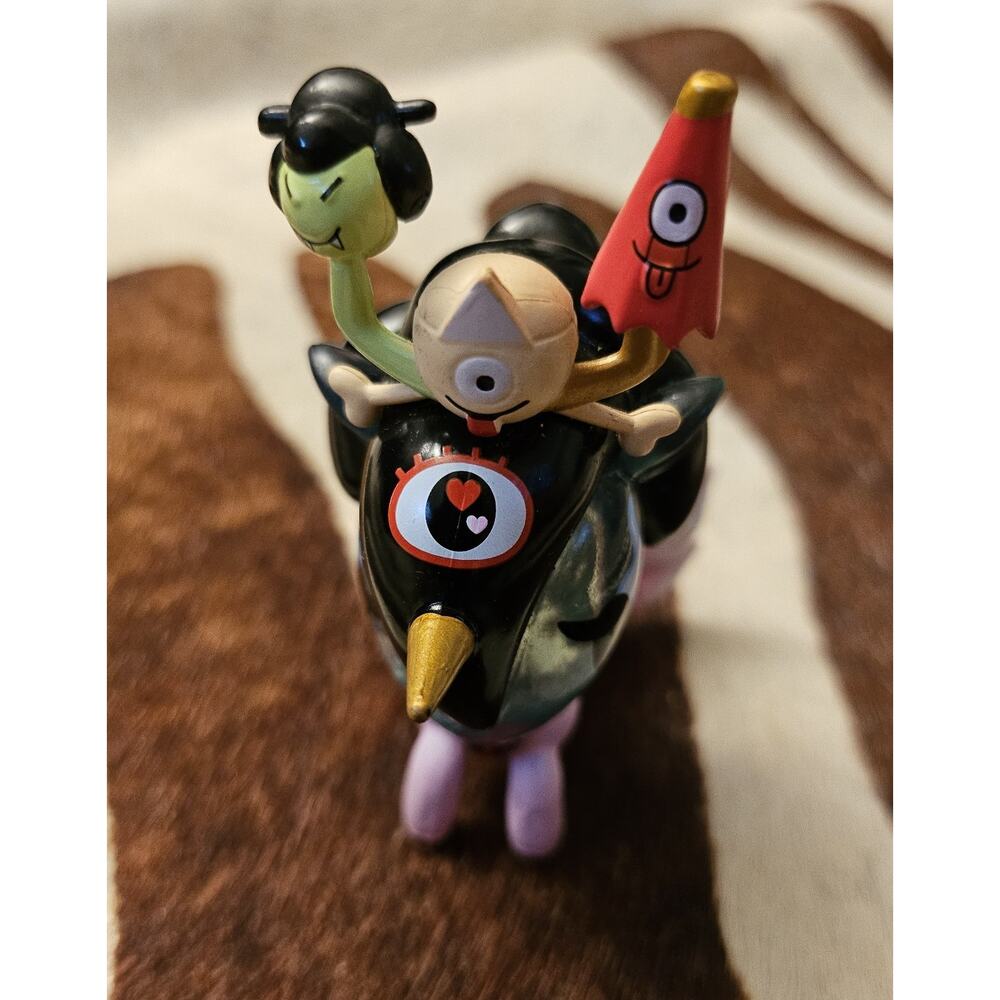 Tokidoki After Dark Series 2 Halloween Unicorno 3" Yokka Vinyl Figure - NO BOX - Picture 4 of 5